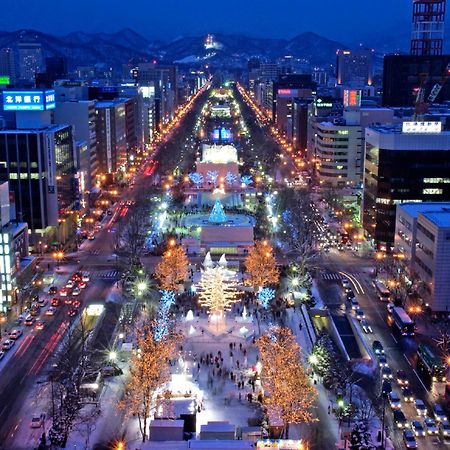 Apa Hotel Sapporo Susukino Ekimae Exteriör bild