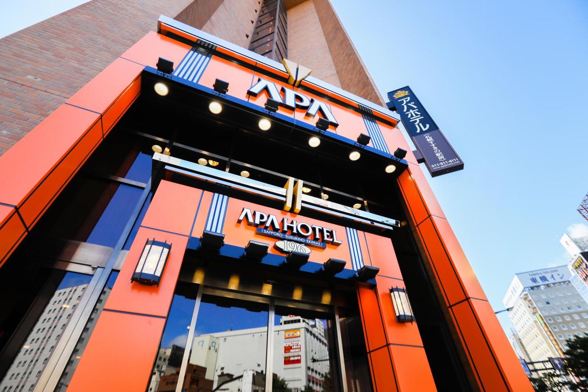 Apa Hotel Sapporo Susukino Ekimae Exteriör bild