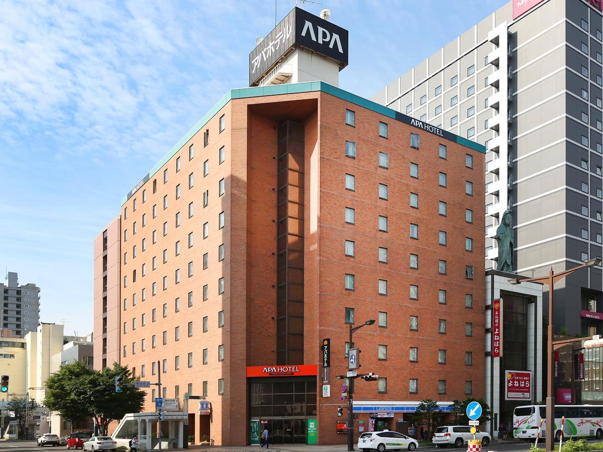 Apa Hotel Sapporo Susukino Ekimae Exteriör bild